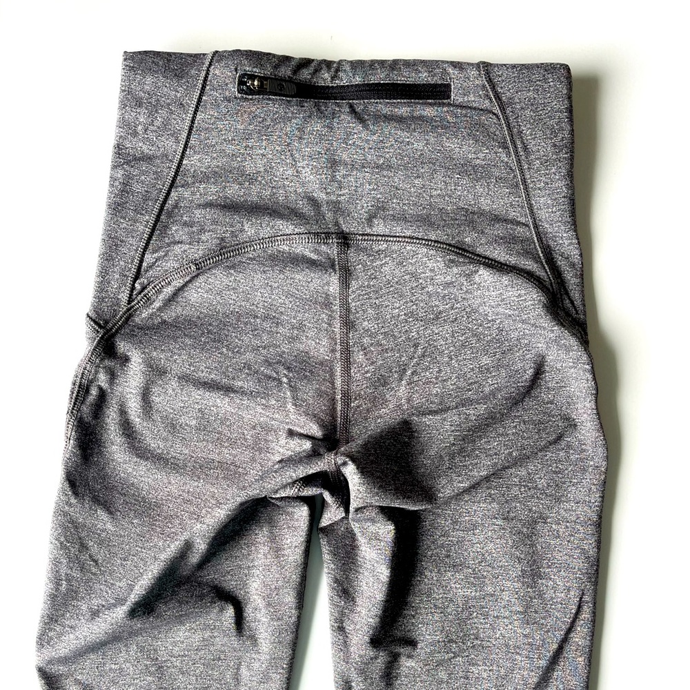 Lululemon Heather Grey Full Length Leggings
